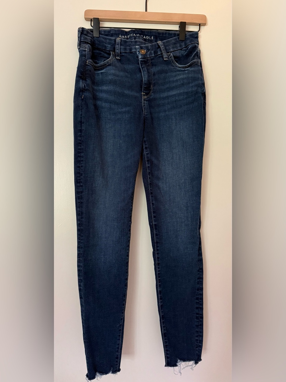 American Eagle Outfitters Dark Indigo Skinny Jeans